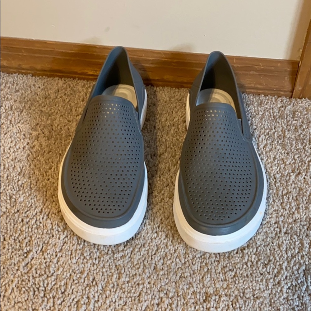 Women’s croc slip ons